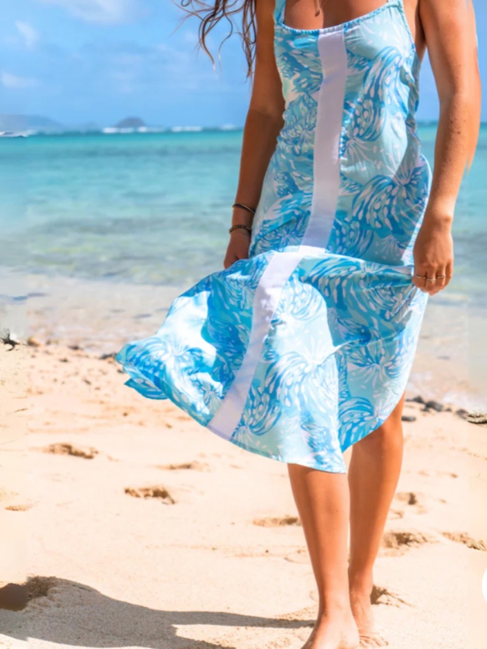 Lilibridge | NWT The Blue Tropics Midi Dress from Beachly